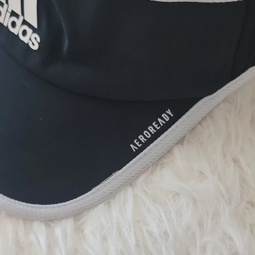 Adidas Visor Black White Size OS Activewear